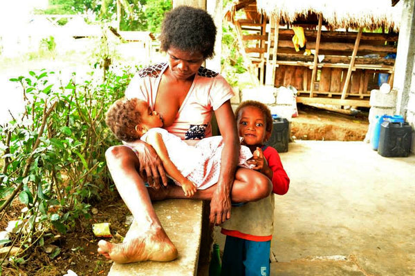 Aeta mother and child