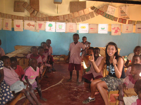 Rachel Grant in Kenya - livelihood projects