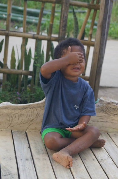 Aeta child of the Philippines