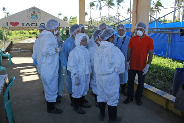Typhoon Haiyan relief work