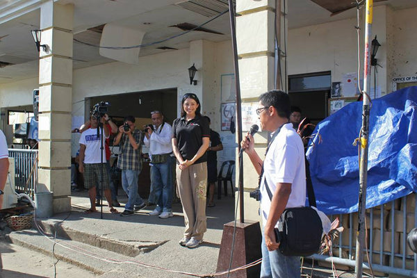 Typhoon Haiyan relief work
