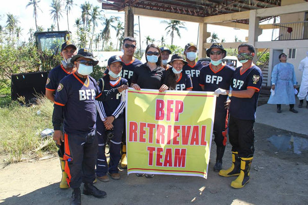 Typhoon Haiyan relief work