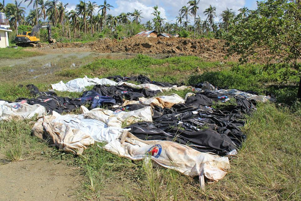 Typhoon Haiyan relief work