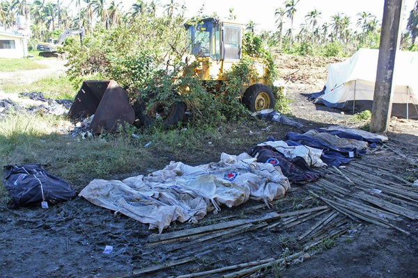 Typhoon Haiyan relief work