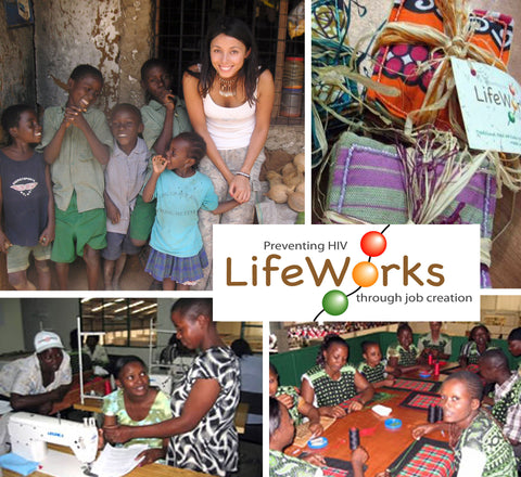 Rachel Grant in Kenya - livelihood projects