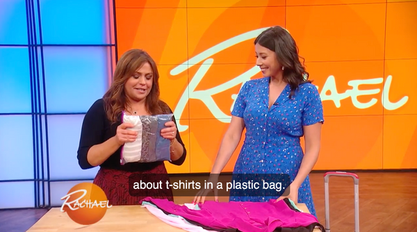 Rachael Ray Show - 8 Genius Packing Tips!
